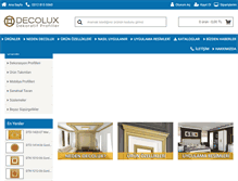 Tablet Screenshot of decolux.com.tr